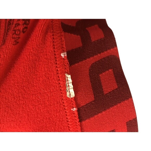 Nike Pro Compression Pants Women's Medium Red Hyper Warm Football - Picture 7 of 8